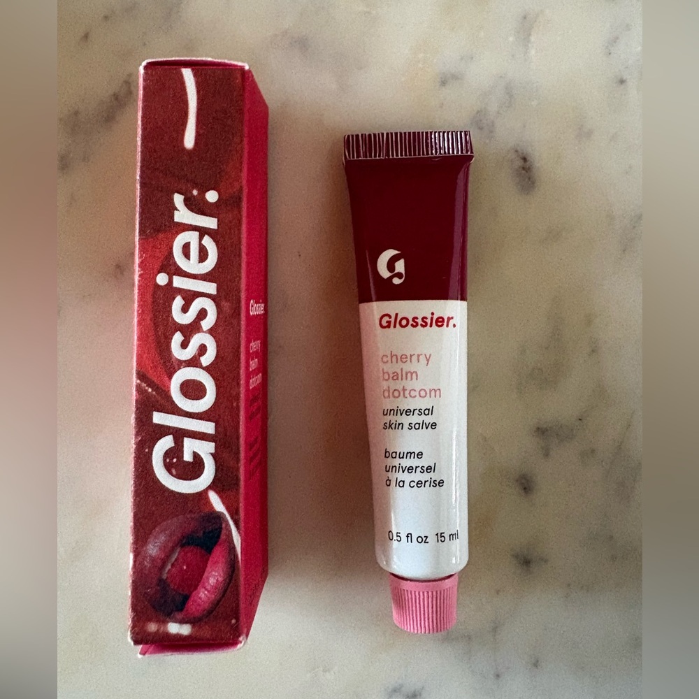 Glossier Cherry Balm Dotcom - Vibrant Red